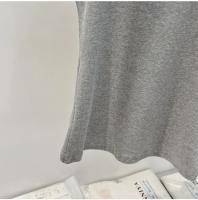 Camisola De Mujer 2025 Estilo Coreano Sólida Con Cuello Redondo Bajo Y Ribbed Basic Summmer Elasticado Slim Versátil - details 33