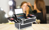 AREBOS Estuche de cosméticos | Estuche de maquillaje | Organizador de belleza - details 24