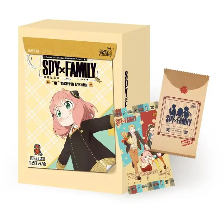 Tarjetas De Colección Anime KAYOU Spy Family Genuino Ssr Ur Bao Xiao Ania Lloyd Regalo Periférico De Anime Tarjeta De Transacción - 1