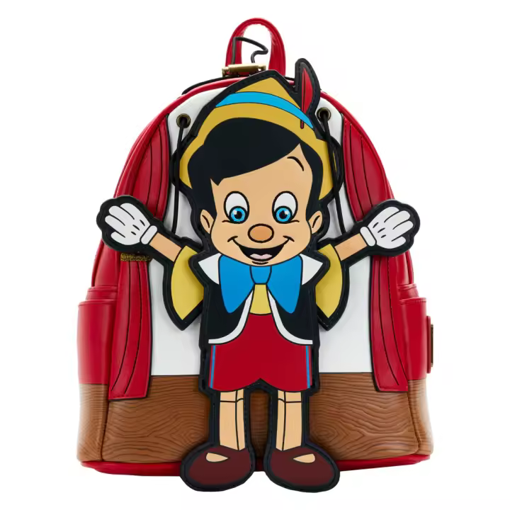 LOUNGEFLY MOCHILA PINOCHO pinocchio MARIONETA mujer disney - 1