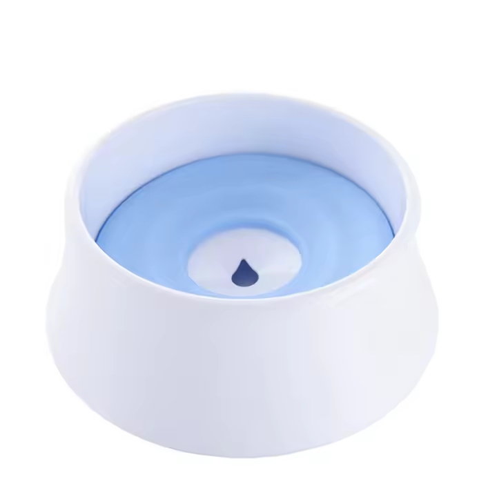 Cuenco de agua sin derrames para perros, alimentador lento para perros, alimentador lento para mascotas, tazón para beber - 1