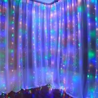 Luces De Encaje LED Para Ventanas Y Habitaciones Con Enchufe USB Decoración Festiva Para Bodas Navidades Y Año Nuevo - details 1