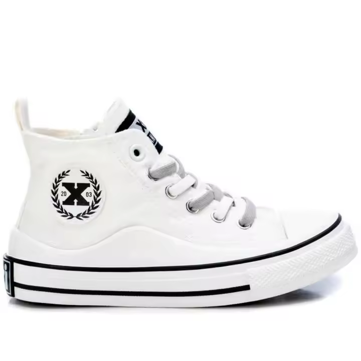 Xti Kid 150336 Botín de Lona Unisex con Cremallera Interior y Suela Antideslizante - Certificado Vegano - 1