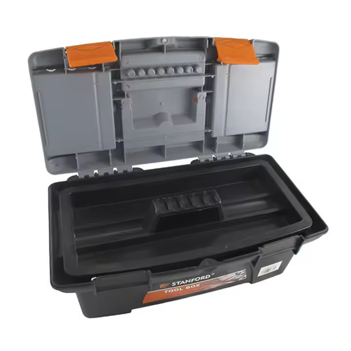CAJA HERRAMIENTAS 40x20CM C/DEPARTAMENTOS - 1