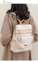 Mochila sencilla, de gran capacidad y de alta gama para mujer. - details 16
