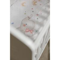Interbaby Set 2 Piezas Desenfundables: Funda Nórdica y Chichonera - Medidas 120x60 Elefante Rosa - details 1