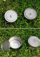 Tiartisan Olla De Camping De 900ml Plegable Y Ultraligera Con Manija Y Tapa Para Excursionismo Y Viajes Al Aire Libre - details 10