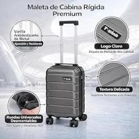 T-LoVendo Maleta de Viaje Cabina 40x25x20cm (20L) Upfly Underseat 16 XXS con Ruedas Desmontables. Maleta Cabina Ideal como Equipaje de Mano para Ryanair, Vueling o Easyjet, pequeña - details 2