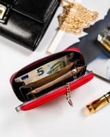 Cartera de PU para mujer ABT-04-BL-3462 Roja - details 3