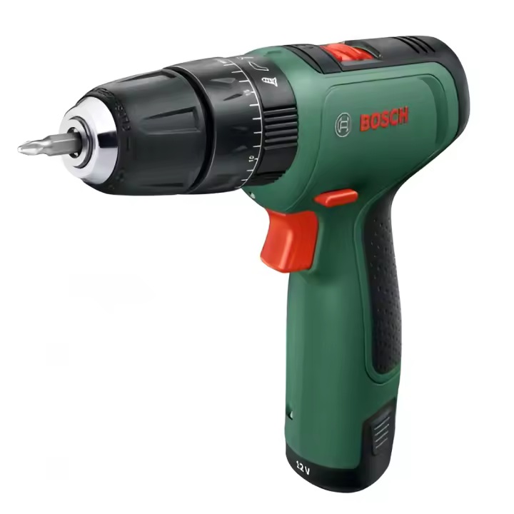 Bosch Taladro percutor a batería EasyImpact 1200 (1 batería, sistema de 12V, en maletín) - 1