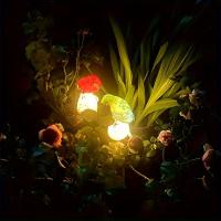 Statua De Pájaro Solar LED Para Jardín Impermeable Iluminación De Camino Paisaje Decorativo Luz De Piso Para Exterior - details 6