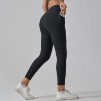 Leggings Para Mujer Con Bolsillos Pantalones De Yoga Para Gimnasio Deporte Fitness De Cintura Alta Control De Abdomen Para Correr Entrenamiento - details 37