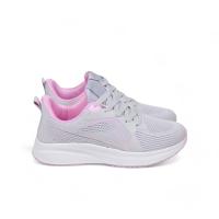 HLuna Zapatillas deportivas para mujer cubierta de malla respirable en color blanco azul marino y gris con rosa Deportivas running para mujer L-7504 - details 7