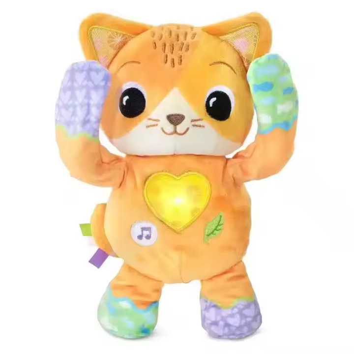 Gatito tristas peluche musical interactivo para bebé 80-567422 VTECH - 1