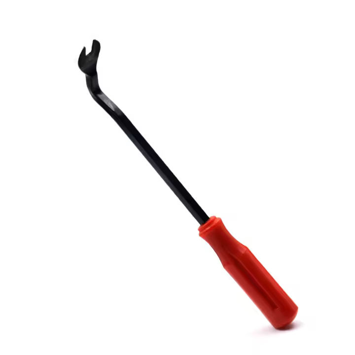 Herramienta De Desmontaje Universal Para Panel De Puerta De Coche Eliminador De Arrancadores Y Clip De Desmontaje Para Vehículo Tamaño 225mm Color Azul Rojo - 1