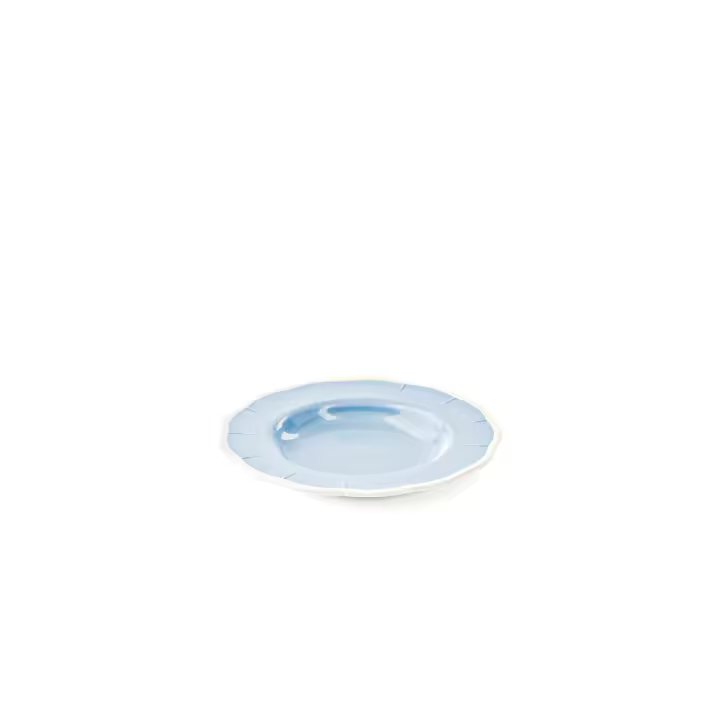 GUZZINI Fondo Plano De Melamina Flora D 24 Cm Tabla Decor Celeste Powder - 1