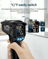 Termómetro Infrarrojo Mestek IR02C No Contacto Con Probing Digital Laser Medidor De Temperatura En Grados Celsius Y Fahrenheit - details 10