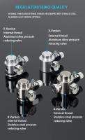 Kit De Generador De CO2 Para Acuario ZRDR Sistema De Generación De Dióxido De Carbono Para Tanque De Peces Y Plantas Acuáticas Material De Acero Inoxidable Y Aluminio - details 5