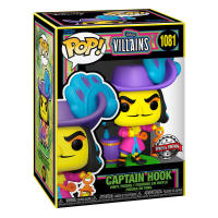 Funko Garfio Hook Peter Pan 1081 Black Light Exclusivo Spcial Edition  Villanos Villains Disney  Pop Vinyl figura Disney - details 2