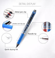 Bolígrafo De Gel Japonés Pentel Energel BLN75 Punta De Aguja 0.5mm Secado Rápido Negro Rojo Azul Para Escuela Y Oficina - details 6