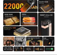 DOOGEE VMAX Movil Resistente 5G 22000mah Dimensity 1080 20GB+256GB - details 1