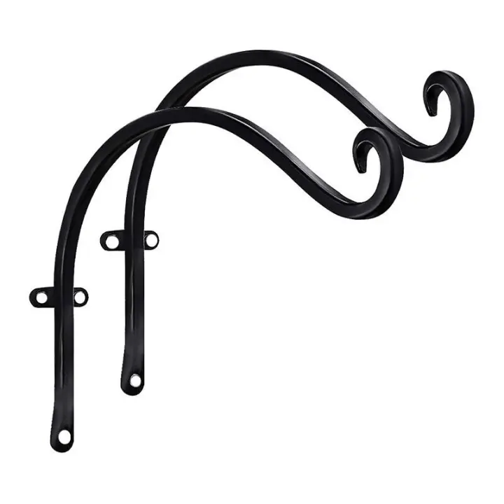 Soporte para cesta colgante de perlas raras, gancho para plantas, gancho para cesta, soporte de pared para flores, 2 uds. - 1