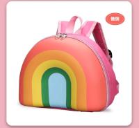 Mochila Infantil Arcoíris 2023 Versión Coreana Para Niños Y Niñas De 3 a 5 Años Mochila De Escuela Suave Con Bolsillos Y Cierre De Cremallera - details 12