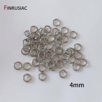 Anillos Saltarines De Oro Plateado 18K Real Para Fabricación De Joyas DIY 50-100 Pcs Por Bolsa Conectores De Anillos Partidos Accesorios De Venta - details 5