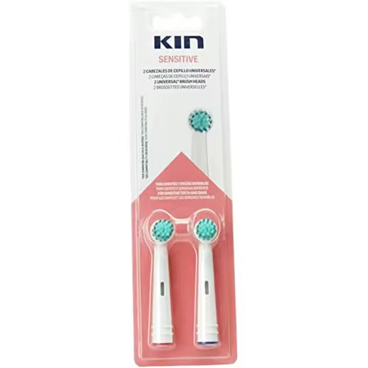 Kin sensitive cabezal cepillo eléctrico universal 2 u - 1