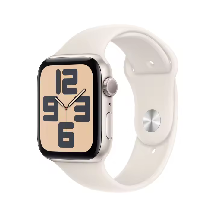 Apple Watch SE OLED 44mm digital 368 x 448 píxeles beige pantalla táctil WiFi GPS (satélite) - 1