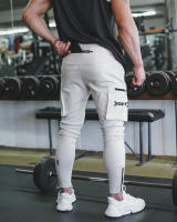 Nuevos Pantalones De Entrenamiento Para Hombre 2024 Primavera Y Otoño Color Sólido Deportivos Cómodos Para Exterior Y Fitness Con Bolsillos De Camuflaje - details 41