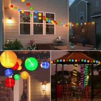 Lámparas Solares LED Cadena De Luces Exterior Guirnalda De Hadas Decoración De Jardín SolarPowered Para Navidad Boda Fiesta - details 9