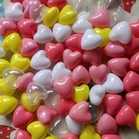 Pelotas Infantiles para Parque y Piscina para Bebés y Niños, Forma Corazón, Juguete Seguro, Multicolor en Rosa, Amarillo, Rojo, Blanco y Transparente - details 1