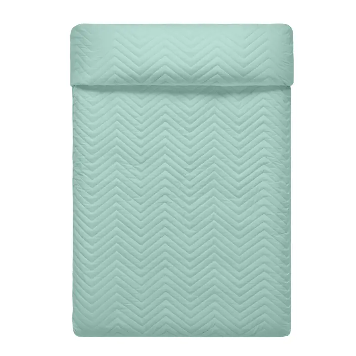 Happyfriday- Arista Colcha Menta, Colchas 100% Algodón (exterior) 100% Poliéster (relleno), calidad de 150 TC, Fabricado en España - 1