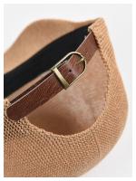 Sombrero De Béisbol De Paja Transpirable Para Hombres Y Mujeres Verano Sombreros De Sol Ajustables De Color Sólido Accesorios De Playa Protección UV - details 20