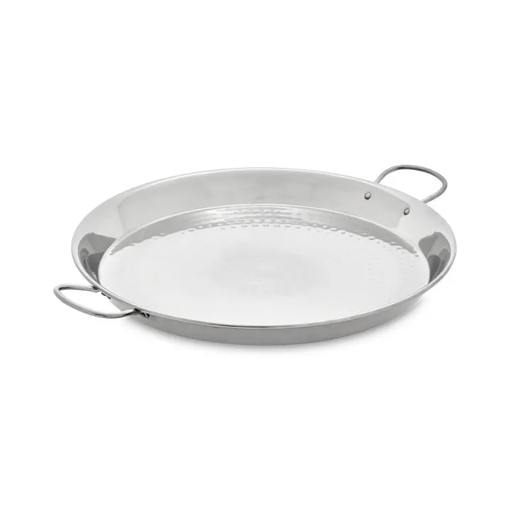 Paellera inoxidable 42 cm RACIONES 10 MARCA LA VALENCIANA VAELLO REF VA0342 - 1