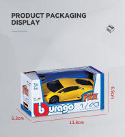 Modelo De Coche De Colección Bruago 1:43 Ford Shelby Serie Uno Verde Renault Megane Dorado Aleación Juguete Estático Para Hombres - details 12