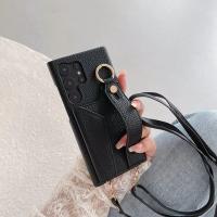 Funda De Teléfono Crossbody Con Correa Para Muñeca Para Samsung Galaxy S25 S24 S22 Ultra plus S23FE A15 A25 A35 A55 A24 A34 A54 A14 Con Porta Tarjetas - details 10