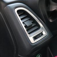 2pcs/set Decoración De Ventosa De Plástico Cromado Para Honda HRV HR-V Vezel Acc. 2014-2019 Adorno Interno Del Coche - details 2