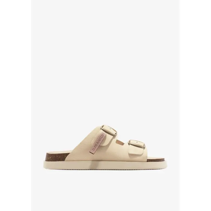 D.Franklin Vibe Sandal Buckle Sandalia Mujer beige - 1