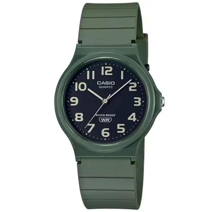 Casio Mq-24uc-3bdf  Reloj Para Unisex Color Verde - 1