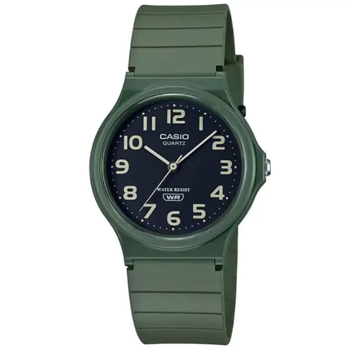 Casio Mq-24uc-3bdf  Reloj Para Unisex Color Verde - 1