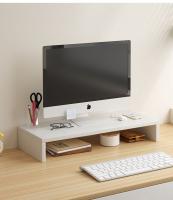 Soporte Ergonómico Para Monitor Y Teclado Organizador De Escritorio Con Almacenamiento Plástico Blanco Y Negro 12 Pulgadas - details 7
