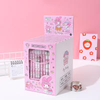Sanrio 120pcs Bolígrafos Gel Kuromi Pochacco Estudiantes Suministros Escolares Kawaii Escritura Negra 0.5 Para Niños Oficina Regalo - details 11
