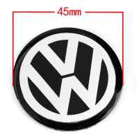 Banner - Emblema Adhesivo para volante compatible con VW 45 mm