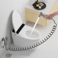 Top-Ducha higiénica para baño, grifo de bidé, válvula de ángulo de doble salida, cabezal de ducha, rociador de inodoro-TOP - details 3