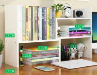 Estantería pequeña de escritorio MESA para habitación, mueble de almacenamiento de CD, soporte de libros económico Simple, organizador de libros almacenamiento para niños, para revistas, muebles modulares - details 1