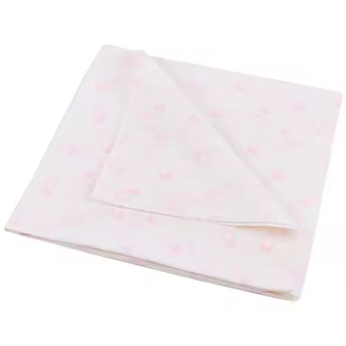 Gasa estampada Caballito (120x120 cm) - Extra grande, versátil y suave, ideal como arrullo, sábana ligera o protector para el cochecito del bebé - 1