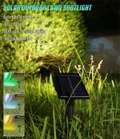 Spotlight Solar Para Jardín Luz De Pared De Jardín LED IP65 Impermeable Para Patio Calle Decoración De Paisaje Iluminación Automática - details 0