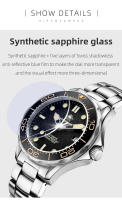 Reloj De Hombre De Lujo ADDIESDIVE Con Bisel Cerámico Luminoso Y Cristal De Zafiro 200m Diversión Automática AD2106 - details 6